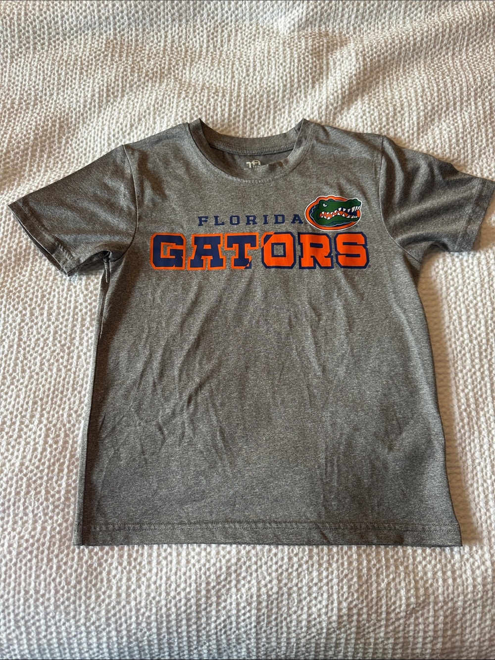 Florida Gators Kids Gray Short-Sleeve Tee with Team Logo